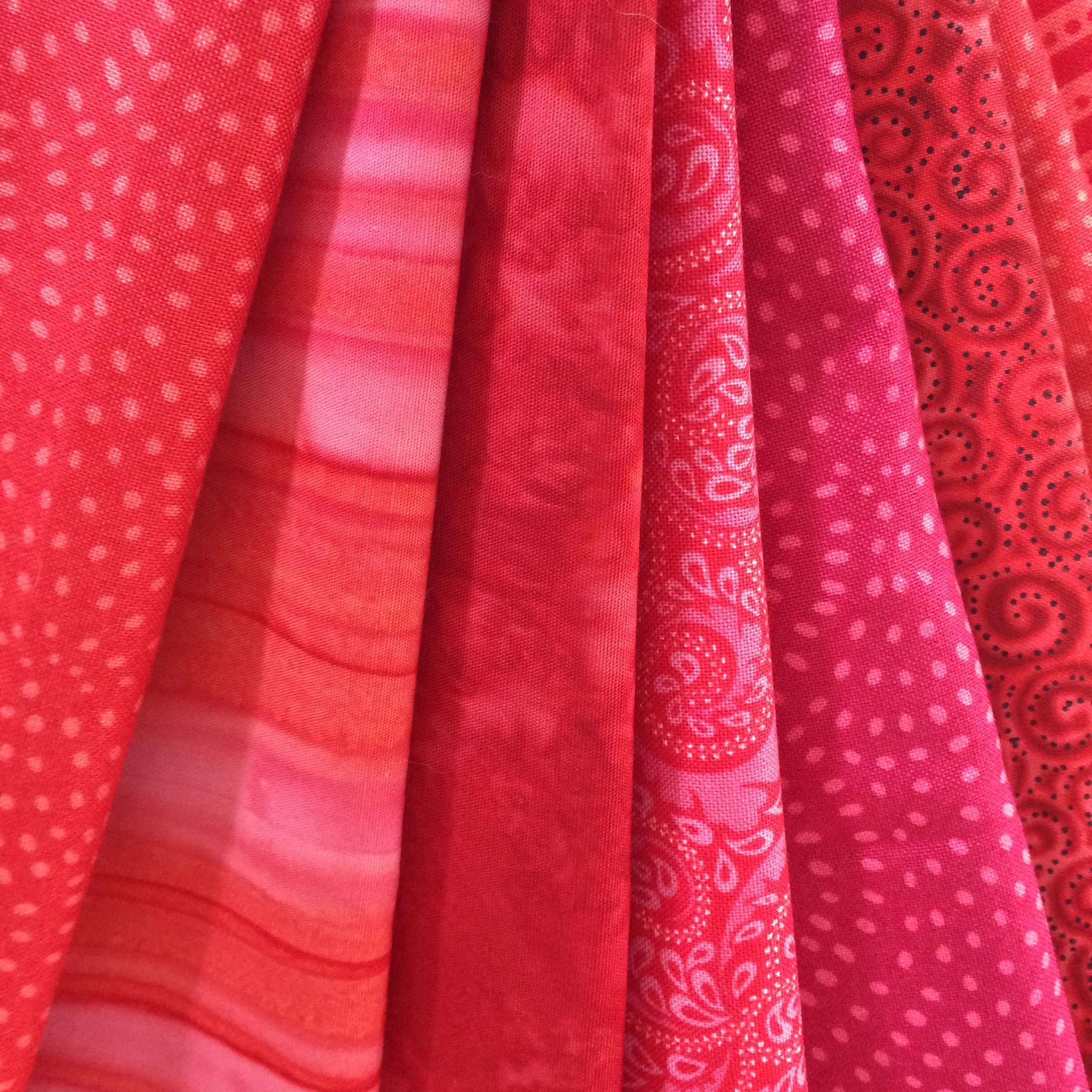 red stash fabrics